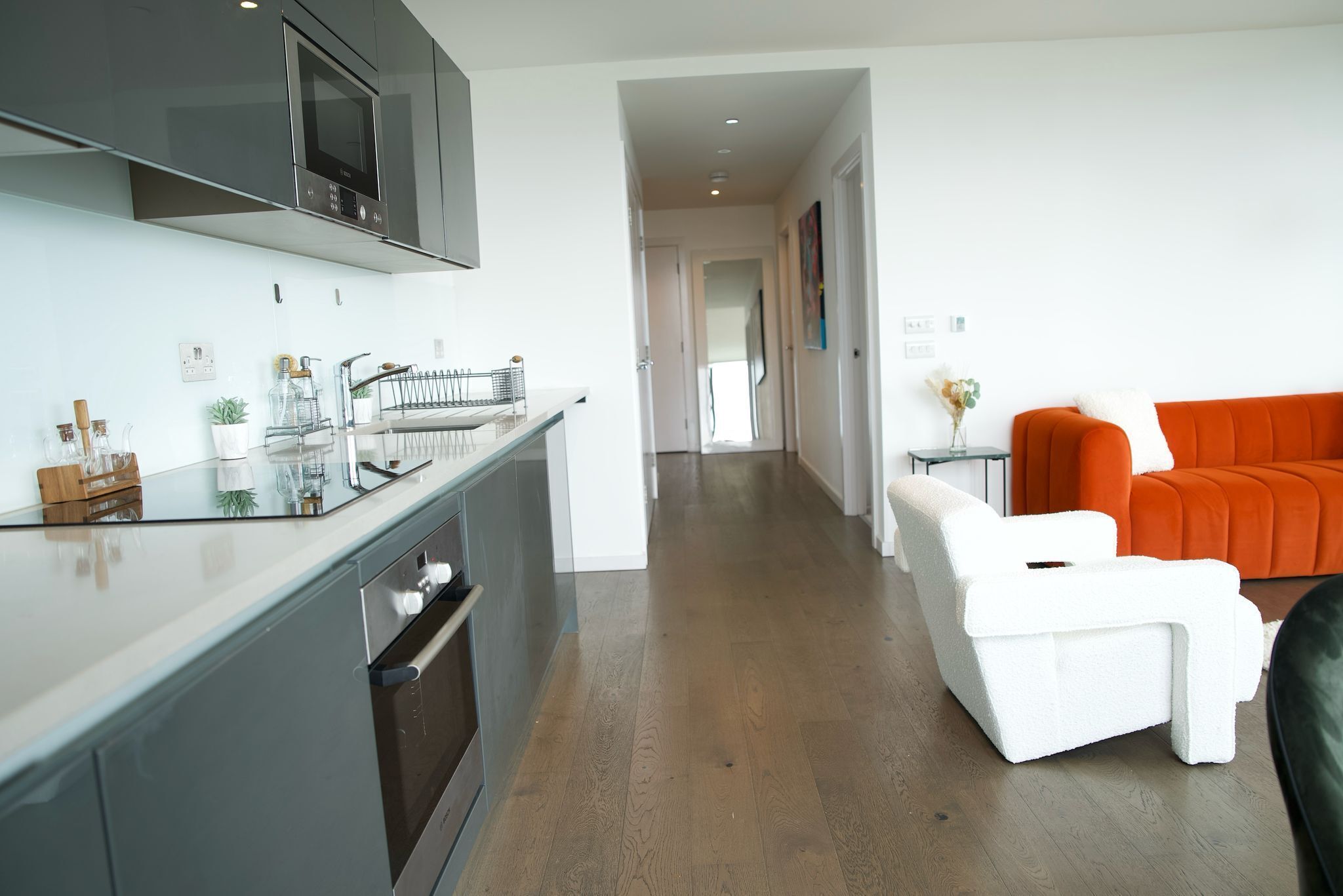 豪華公寓, 1 張標準雙人床 | 私人廚房