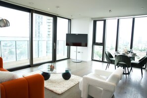 Deluxe Apartment, 1 Katil Kelamin (Double) | Ruang tamu
