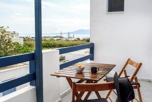 Deluxe Double Room, Sea View | Beach/ocean view - Blue Heart Luxury Suites (Naxos)