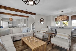 TV, books - Ocean & Sound Views, Elevator, Close to Beach & Dining! (Wrightsville Beach)