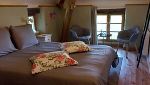 Rom – comfort, hageutsikt