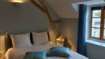 Eenvoudige kamer, uitzicht op tuin | Gratis wifi