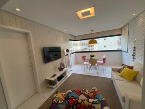 Apartment | Living area - Apartamento no Guarujá - SP - 5 (Guaruja)