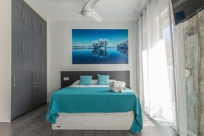 1 bedroom, iron/ironing board, travel crib, free WiFi