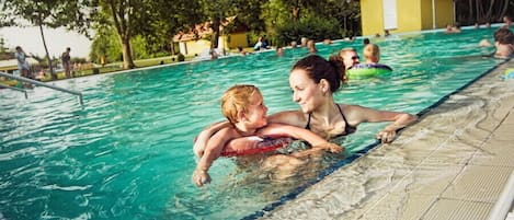 Seasonal outdoor pool
