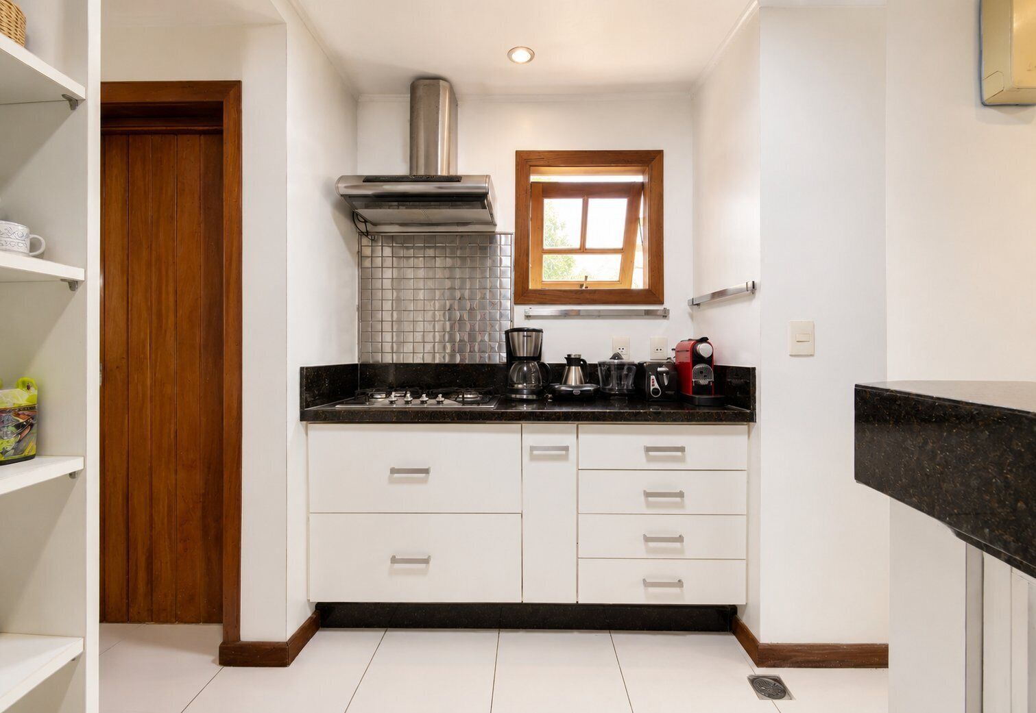 Villa | Private kitchen | Fridge, microwave, oven, stovetop