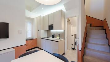 Apartment, City View | Living area