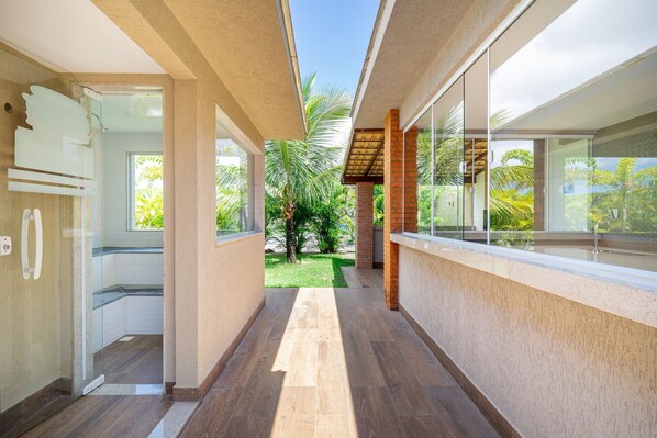 Deluxe House, 4 Bedrooms, Air conditioning | Property grounds - Bz67 Casa 200m da praia piscina e sauna (Buzios)