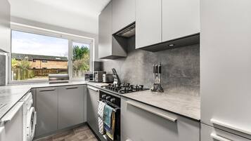 Microwave, oven, dishwasher, toaster