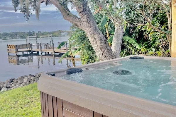 Idromassaggio all'aperto