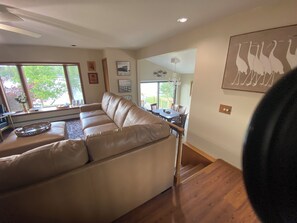 Smart TV, table football, ping pong