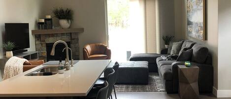 Älytelevisio, takka