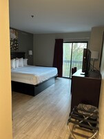 Standard Single Room, 1 King Bed | Desk, laptop workspace, blackout drapes, iron/ironing board