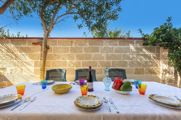 Restauration en plein air