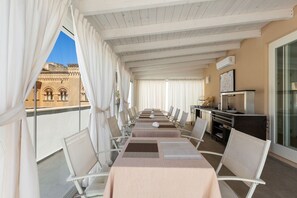 Outdoor dining - Palazzo Perla - Junior Suite con Balcone (Gallipoli)