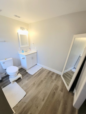 Hair dryer, towels, soap, toilet paper - Charming 1 bed suite with AC and WiFi in Lakeland (Lakeland)
