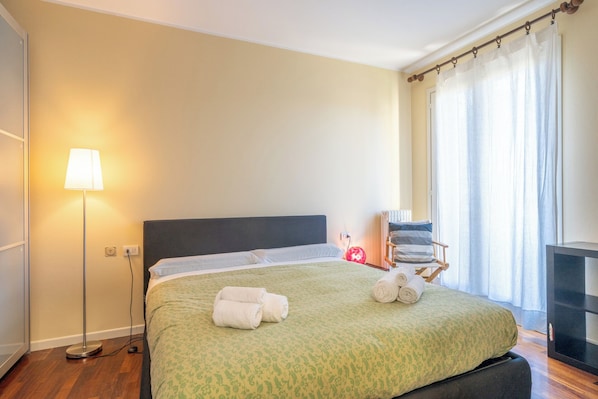 1 chambre, accès au Wi-Fi (inclus), literie fournie