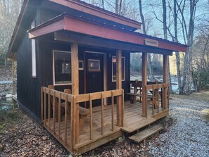 Cabane Confort, 1 lit double, non-fumeurs, sur l'eau | Wi-Fi gratuit
