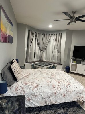 1 bedroom, iron/ironing board, WiFi, bed sheets