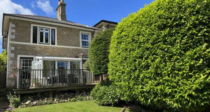 Adjoining stone dog-friendly cottages with garden, parking and games rooms