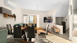 Dining - Beachfront Bliss – 3BR Sea View Retreat (Netanya)