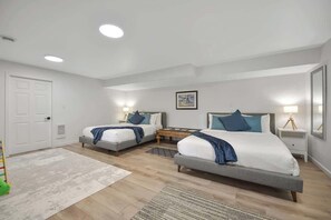 5 makuuhuonetta, Wi-Fi, vuodevaatteet