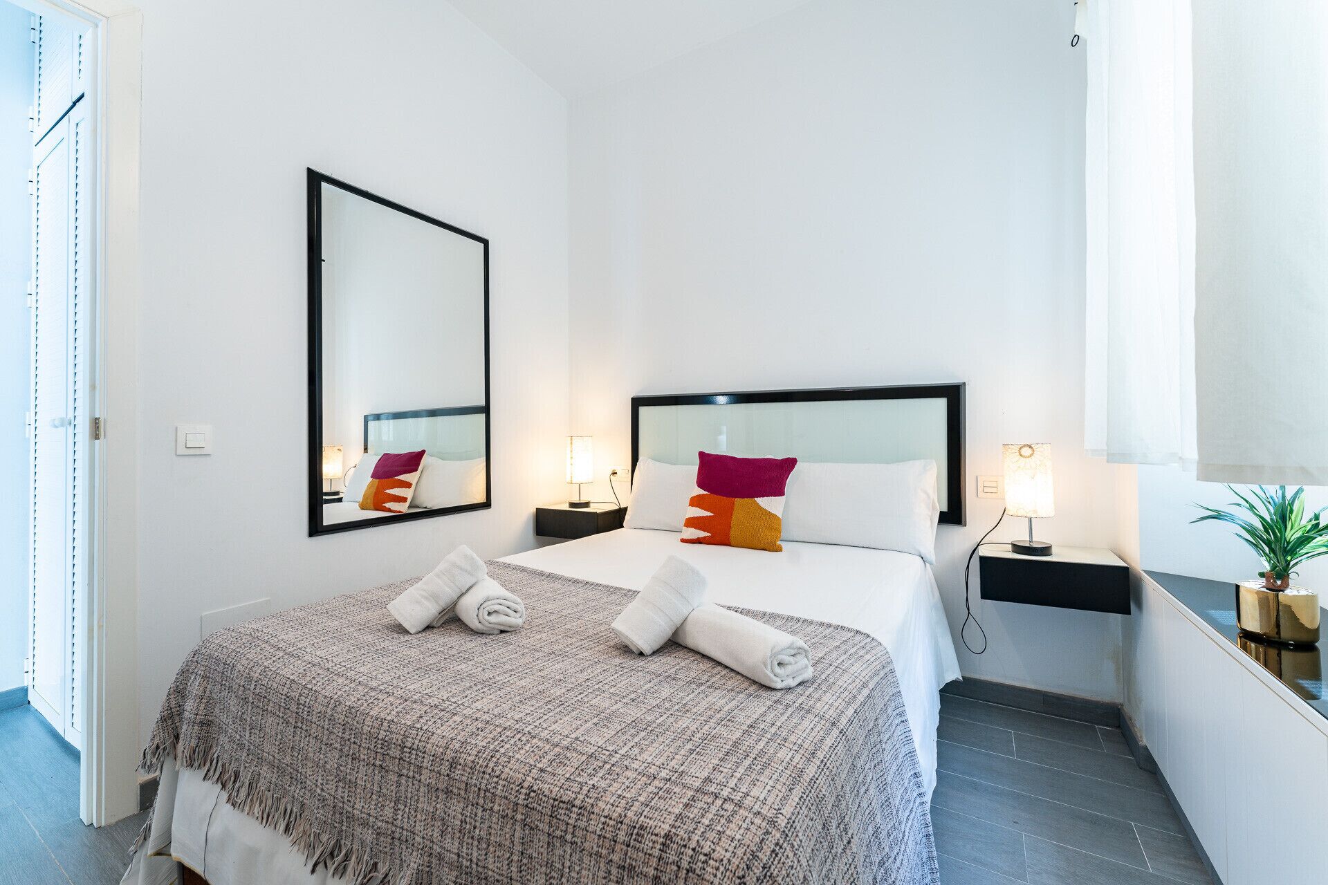 1 bedroom, iron/ironing board