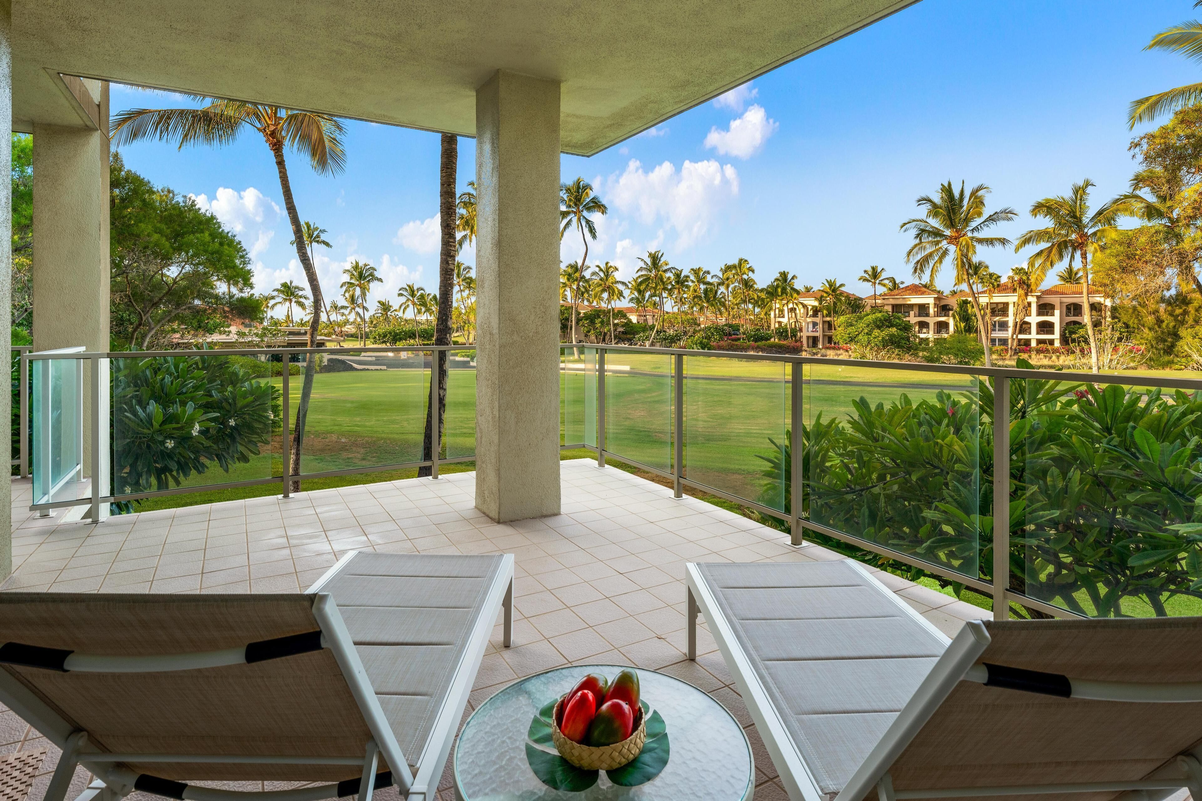 Condo, Multiple Beds (Vista Waikoloa G203) | Terrace/patio