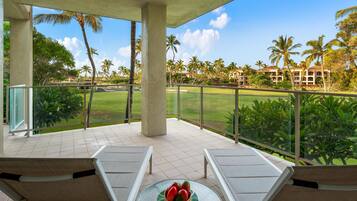 Condo, Multiple Beds (Vista Waikoloa G203) | Terrace/patio