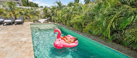 Außenpool, beheizter Pool