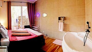 2 chambres, fer et planche Ă repasser, Wi-Fi, draps fournis