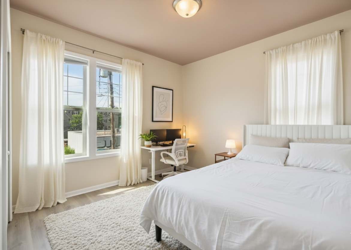 5 bedrooms, iron/ironing board, WiFi, bed sheets