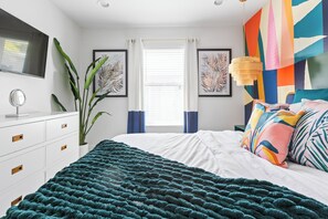 2 soveværelser, strygejern/strygebræt, weekendseng, gratis Wi-Fi