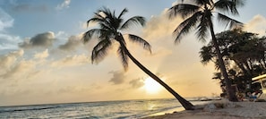 Sun loungers, beach towels