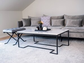 Apartment, 3 Bedrooms, Balcony, City View | Living room - Residence Republic Square- Luxury at Top Location (Belgrade)