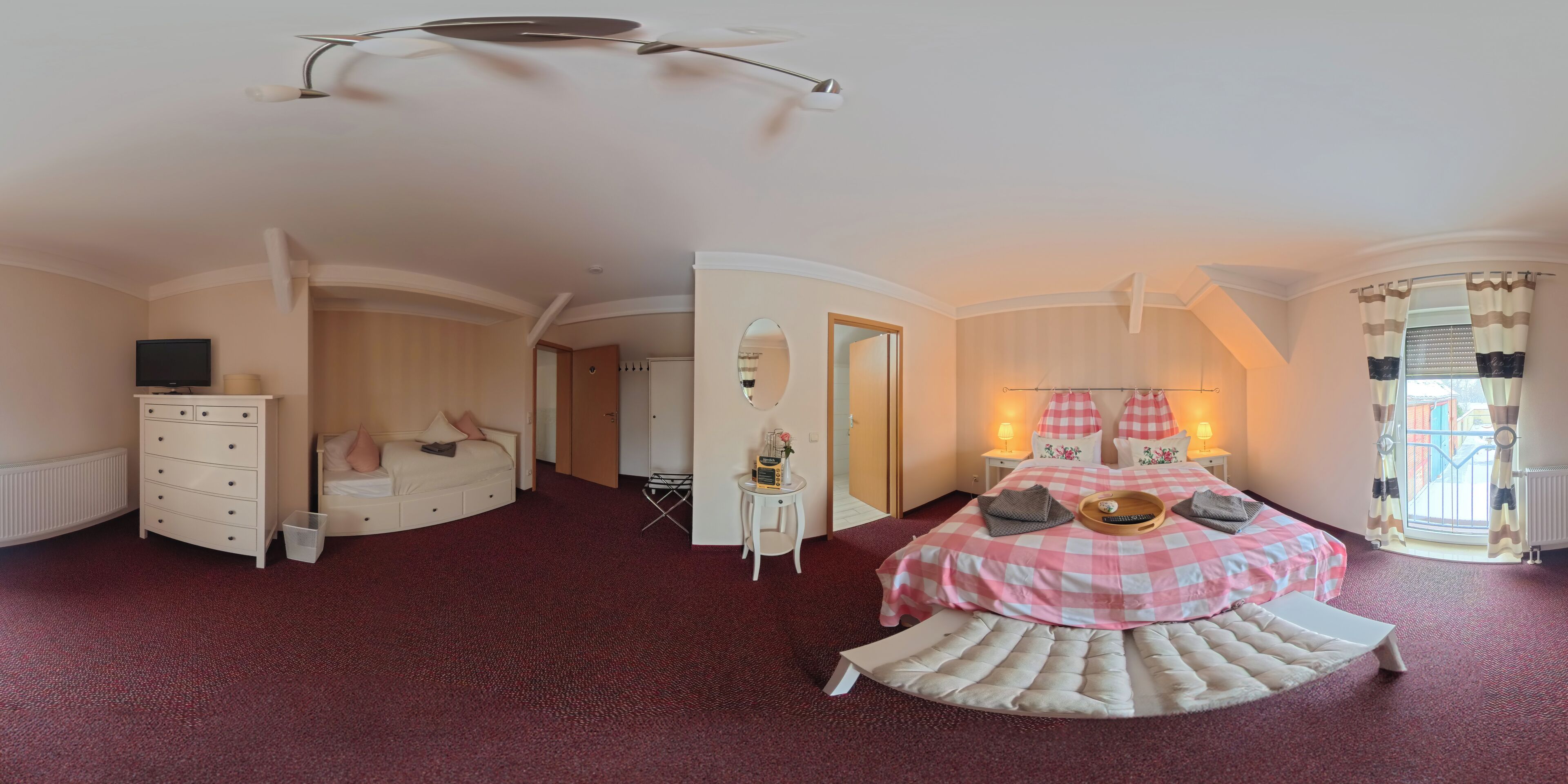 Standard Quadruple Room | Premium bedding, down duvets, individually decorated