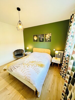 2 quartos, Wi-Fi, roupa de cama