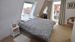 Apartemen | 2 kamar tidur dan setrika/meja setrika