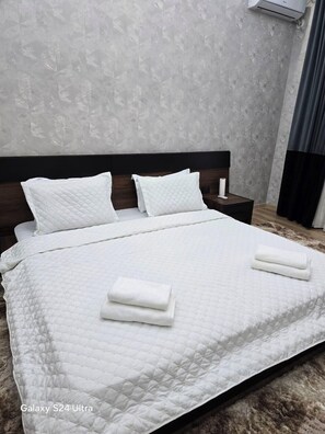 2 habitaciones, ropa de cama de alta calidad y muebles diferentes 