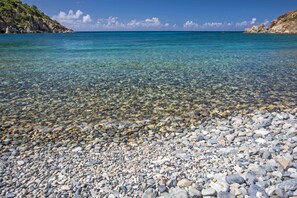Sun loungers, beach towels