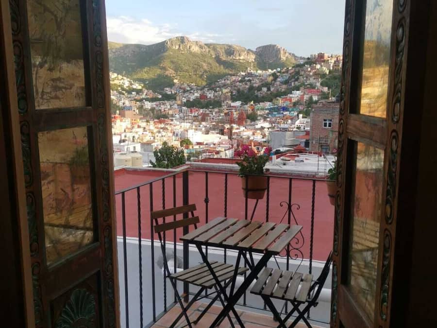 Suite Studio Panoramique, non-fumeur, vue ville | Vue depuis le balcon