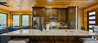 3king/4queen - Perfect Family/friends Cabin - Firepit