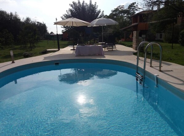Ferienhaus (Three Bedroom Holiday Home with Priva) | Außenpool