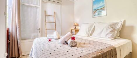 2 habitaciones, tabla de planchar con plancha y wifi gratis