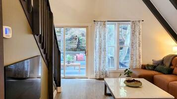 TV, DVD player, table football, books