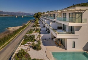 A heated pool - Mistral Villa – A Coastal Sanctuary of Luxury and Design ((Čiovo) Trogir)