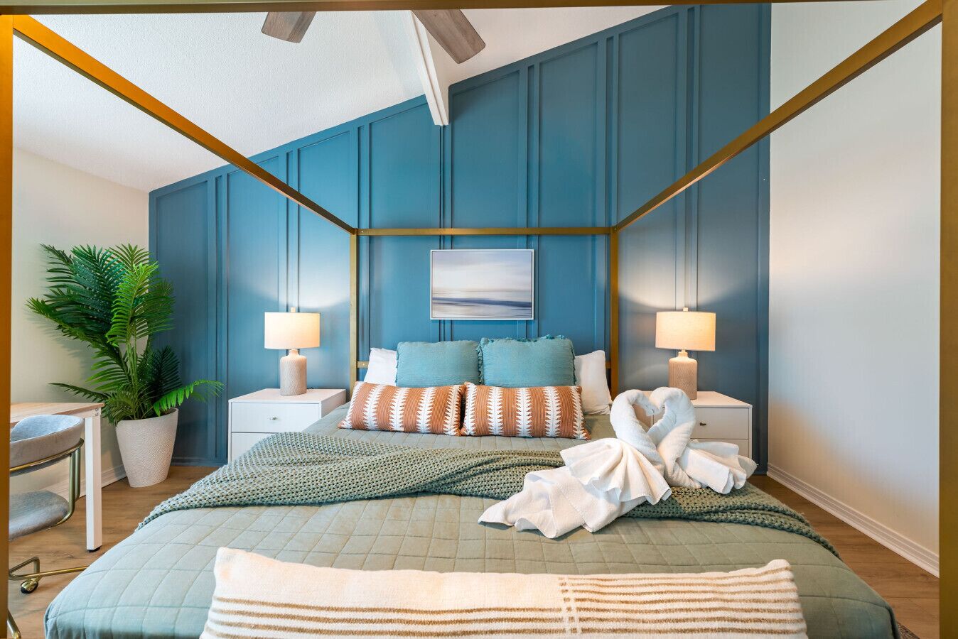 3 chambres, bureau, fer et planche à repasser, Wi-Fi gratuit