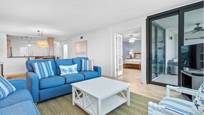 2 slaapkamers, een strijkplank/strijkijzer, wifi, beddengoed