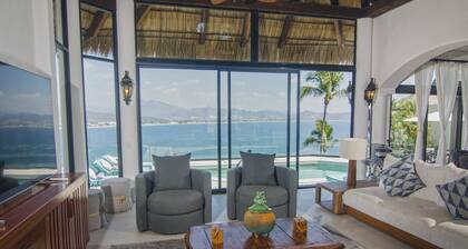 New Listing - Ocean view villa gated community fully staffed