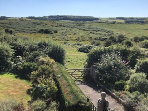 Property grounds - Merryfields Manor: Serene Countryside Escape with Views of Corfe Castle (Corfe Castle)